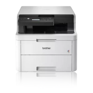 The Brother HL-L3290CDW compact digital color printer with duplex printing and f
